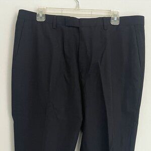 BOSS Hugo Boss Black Wool Men's Dress Pants (36R)